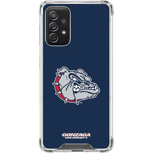 Gonzaga University Bulldog Logo Galaxy A72 5G Clear Case